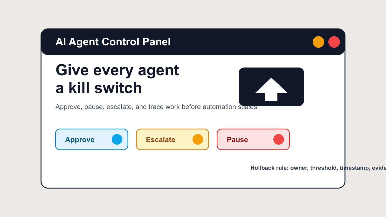 Give Every AI Agent a Kill Switch - Expert insights on AI Strategy by Ben Laube