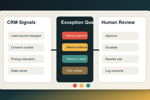 The Exception Queue Is the AI Agent Interface - AI Strategy insights