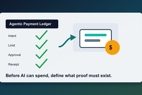 Build an Agentic Payment Approval Ledger Before AI Buys Anything - AI Strategy insights