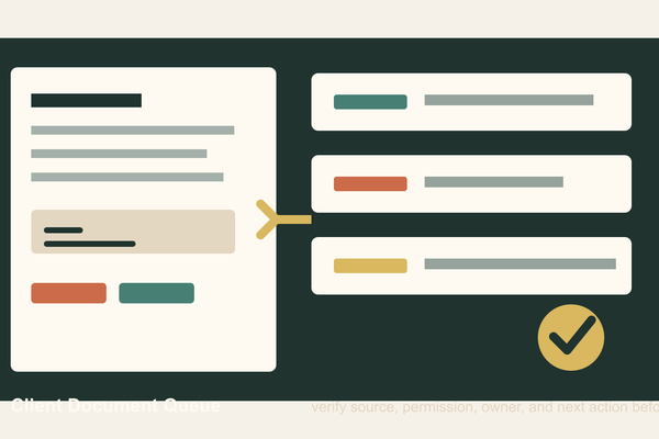 Build a Client Document Queue Before AI Chases Missing Files - Real Estate insights